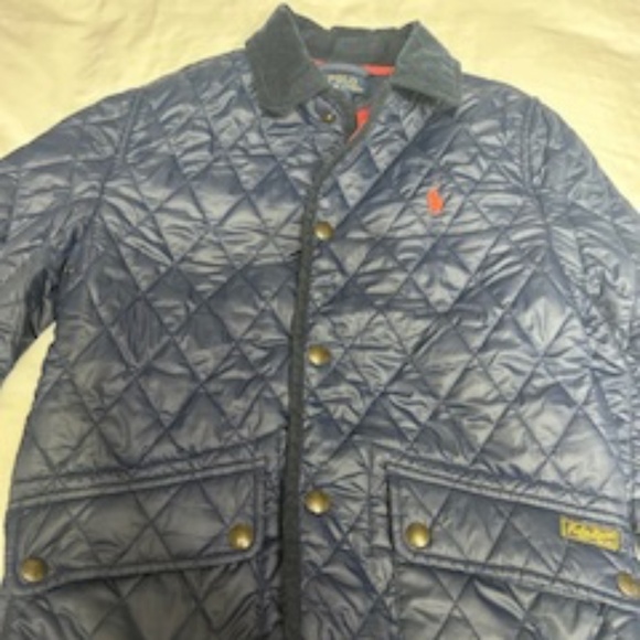 Polo Boys Medium Quilt Jacket
